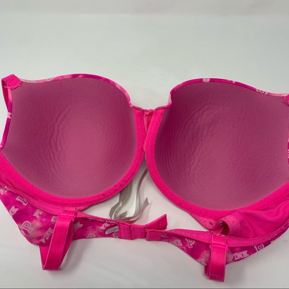 PINK Victoria’s Secret Wear Everywhere T-shirt Lightly Lined Bra - Picture 3 of 5